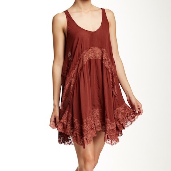 Free People Other - Free People “She Swings” lace slip